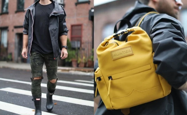 Eye-catching Yellow Backpack | Stylish & Comfortable, Perfect for Any Outfit 