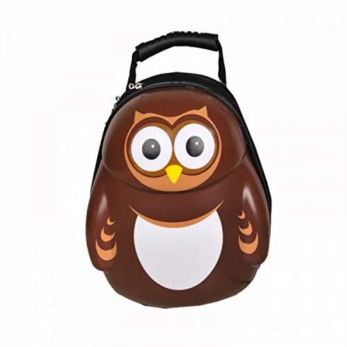 stylish men's backpack for everyday use -Backpack for short getaways-Cuties And Pals Kids Boys Girls 13" Travel School Backpack - Owl By Picture Case