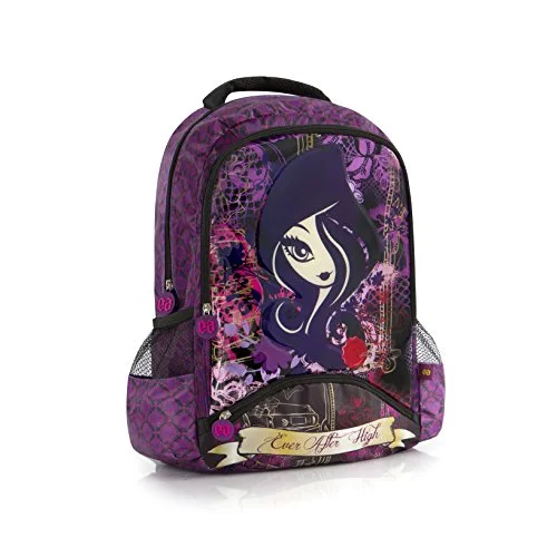 tactical waterproof backpack for survivalists -Backpack with side straps-Heys Mattel Ever After High Tween 17' Backpack Kids Rucksack Full Size