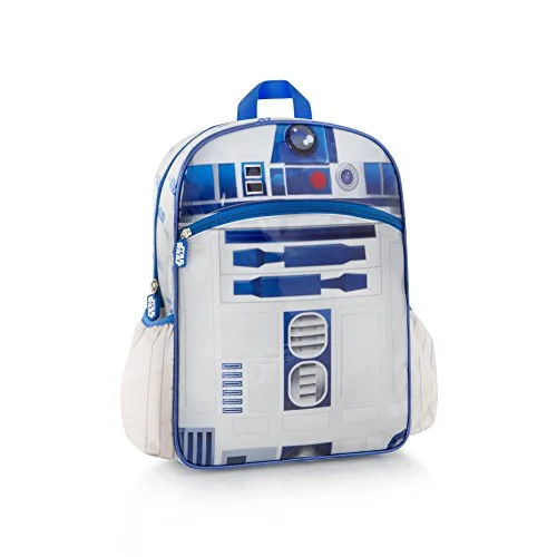 best urban backpack for city dwellers -Lightweight backpack for school-Heys Star Wars R2D2 Deluxe 15" Backpack Kids