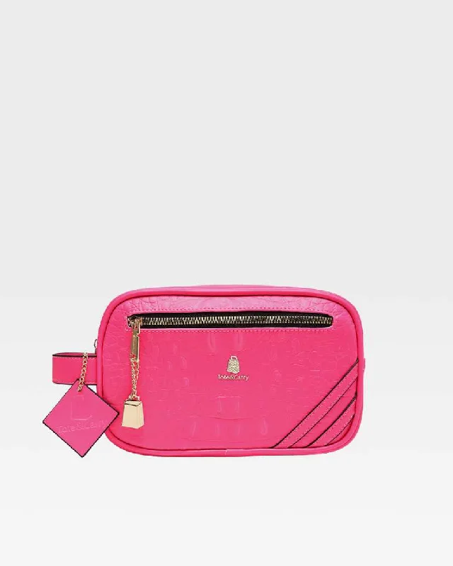 women’s bag-Bag for weekend travel-Apollo 2 Toiletry Bag in Neon Pink