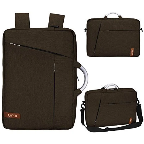 sleek and modern laptop backpack -Waterproof backpack for camping-On Sale- S-Zone Laptop Briefcase Backpack Convertible Laptop Briefcase Backpack