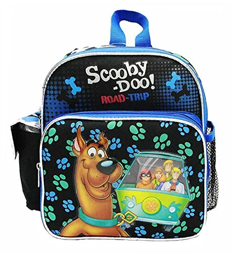 ergonomic backpack for daily use -Backpack with shoe compartment-Scooby Doo Mini Backpack