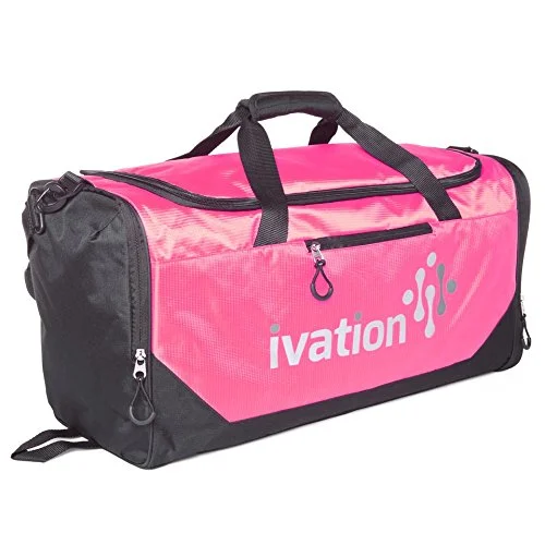 multi-functional gym bag with organizer -Sports bag for goggles-Sports Gym Duffel Bag 100% Water Repellent Polyester Ideal For Gym Fitness Camping Track