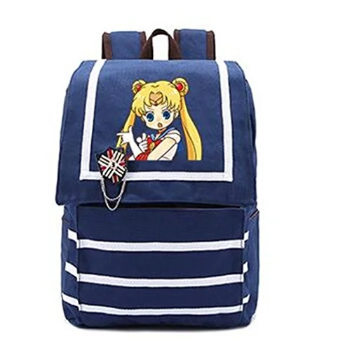 best daypack for outdoor adventures -Compact hiking backpack-Yoyoshome Sailor Moon Anime Tsukino Usagi Cosplay Shoulder Bag Backpack School Bag (9)