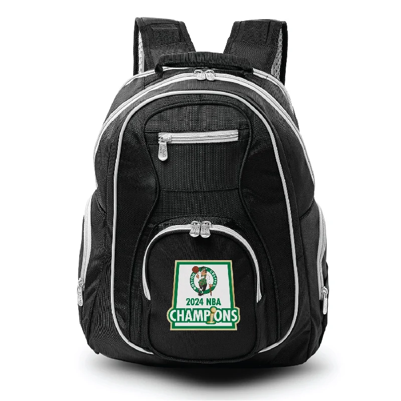 backpacks for university students with book compartments-backpacks for breakdancers with durable back support-Backpacks with air circulation-2024 NBA Champions Celtics Backpack | Boston Celtics Premium Laptop Backpack