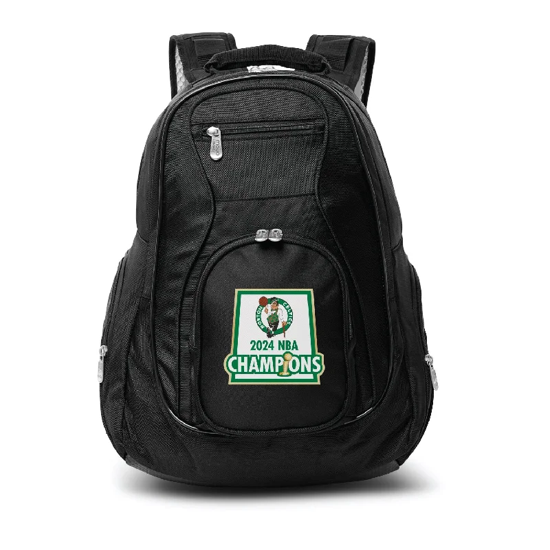 backpacks for trivia enthusiasts with trivia card slots-Backpacks for warm weather-2024 NBA Champions Celtics Backpack | Boston Celtics Laptop Backpack