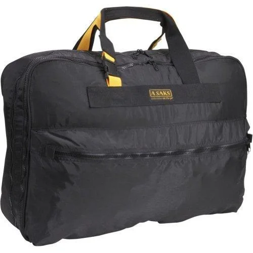 suitcase with reinforced bottom pads-suitcase with modern style-A. Saks 26" Expandable Suitcase (Black)