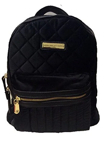 best laptop backpack for frequent travelers -Lightweight backpack for mountaineering-Adrienne Vittadini Studio Black Suave Quilted Backpack - Ships Fast!!!