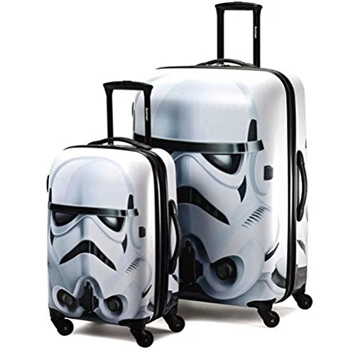 suitcase with TSA approved lock-suitcase for checked luggage-American Tourister Star Wars 2 Piece Set 21 & 28 Hardside Spinner (One Size, Star Wars