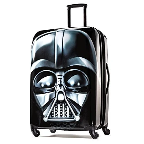 suitcase with best customer service-suitcase with washable lining-American Tourister Star Wars 28 Inch Hard Side Spinner, Darth Vader, One Size