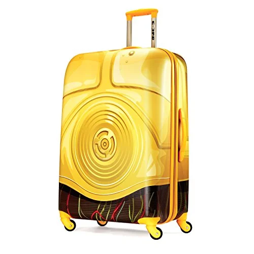 suitcase with removable battery-suitcase packing for spring-American Tourister Star Wars Hardside Spinner 28