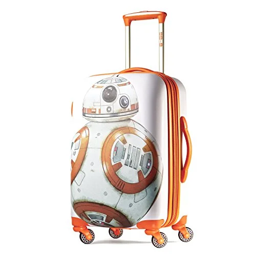 suitcase with best material-suitcase for heavy items-American Tourister Star Wars Spinner 21, Multi Bb8