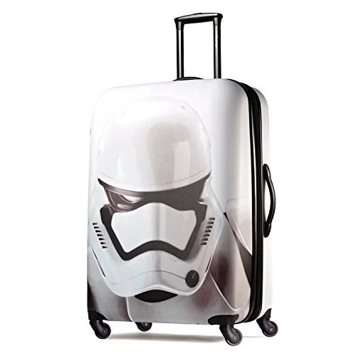 suitcase that fits under airplane seat-suitcase for bus travel-American Tourister Star Wars Spinner 28, Storm Trooper