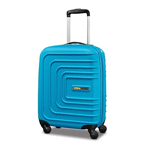 suitcase with scratch-resistant coating-suitcase for stylish packing-American Tourister Sunset Cruise Hardside 24, Summer Sky