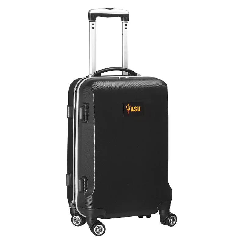 suitcase that prevents overstuffing-suitcase for modern travelers-Arizona State Sun Devils 20" Hardcase Luggage Carry-on Spinner