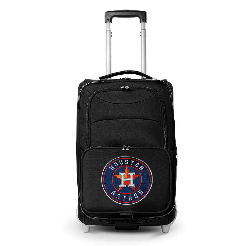 suitcase that protects fragile luggage contents-suitcase for little kids-Astros Carry On Luggage | Houston Astros Rolling Carry On Luggage