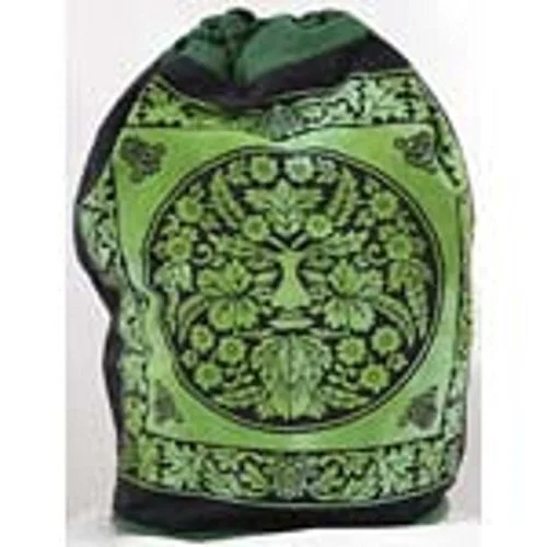 weather-resistant adventure backpack -Backpack with side buckles-Azuregreen Fsc76Gm 17 X 20 In. Green Man Backpack