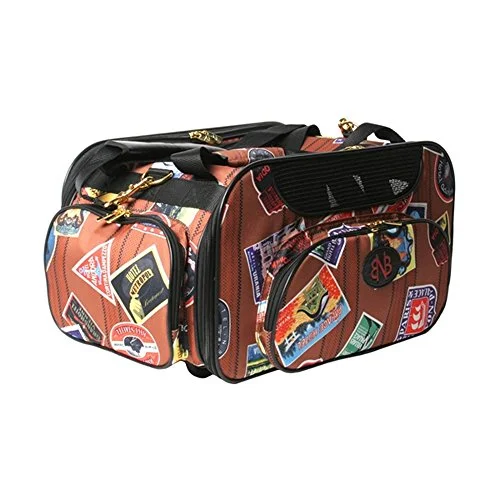 suitcase for extended travel abroad-suitcase with bright colors-Bark-N-Bag Jetway Collection Weekend Traveler Pet Carrier