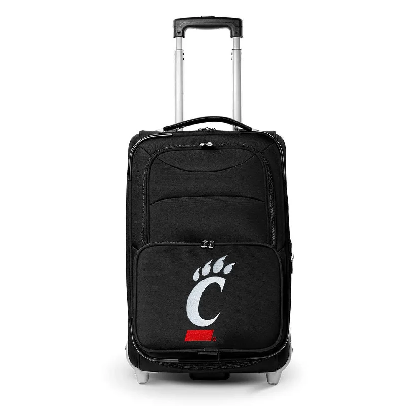 suitcase for carrying fragile souvenirs-suitcase with firm padding-Bearcats Carry On Luggage | Cincinnati Bearcats Rolling Carry On Luggage