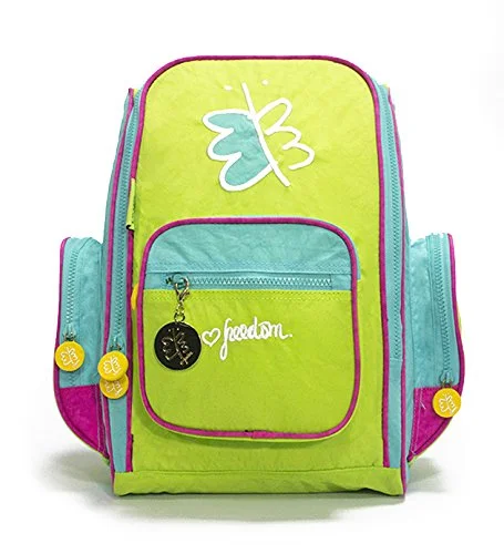 best adventure backpack for off-grid travel -Stylish travel backpack-Biglove Small Kids Backpack Freedom, Multi-Colored, One Size