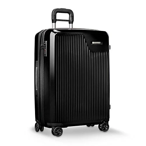 suitcase for men and women-suitcase color trends-Briggs & Riley Sympatico Medium Cx Spinner, Onyx