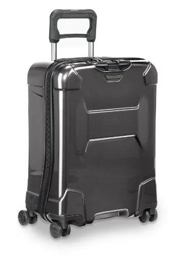 suitcase for ultra-light packing-suitcase for sports equipment-Briggs & Riley Torq Hardside 21" 4 Wheel Spinner, Graphite