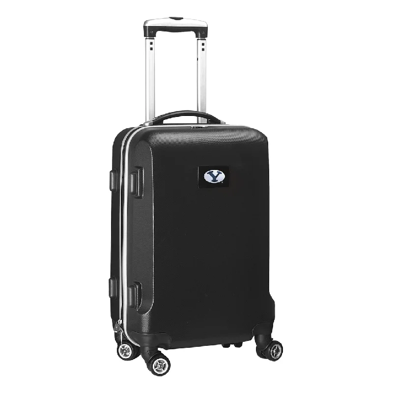 suitcase that offers extreme versatility-suitcase with safety lock-Brigham Young (BYU) 20" Hardcase Luggage Carry-on Spinner