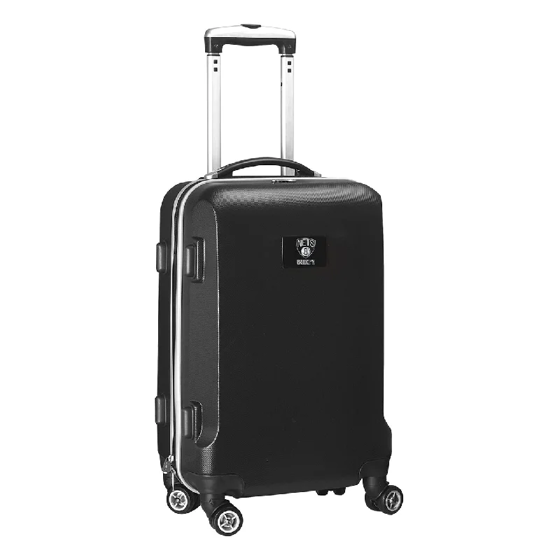 suitcase that fits all international flight regulations-suitcase with thick edges-Brooklyn Nets 20" Hardcase Luggage Carry-on Spinner