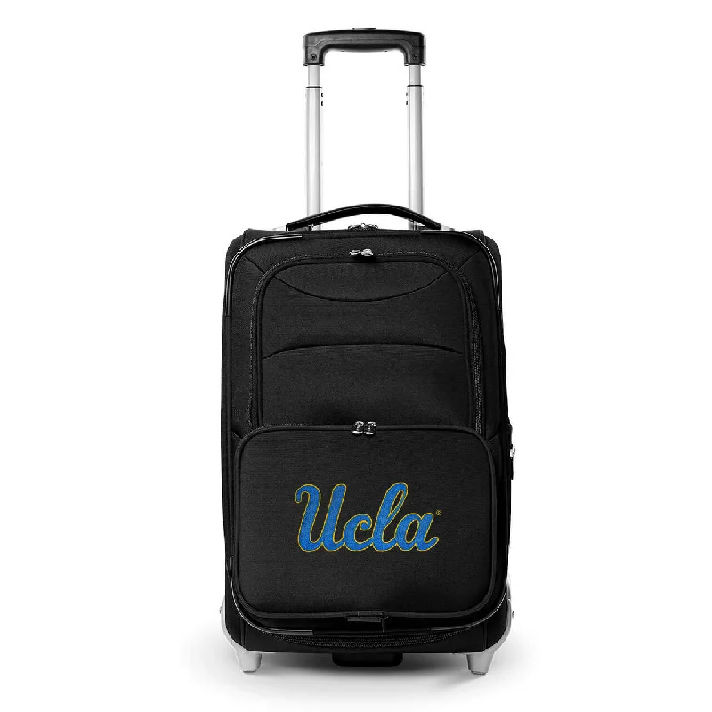 suitcase with lightweight aluminum handle-suitcase with tight security-Bruins Carry On Luggage | UCLA Bruins Rolling Carry On Luggage