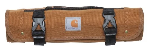 suitcase that prevents items from shifting-suitcase deals online-Carhartt Legacy Tool Roll, Carhartt Brown