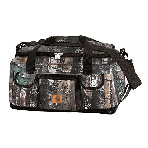 suitcase with high-strength fabric-suitcase lock replacement-Carhartt Legacy Utility Bag 18 Inch, Realtree Xtra