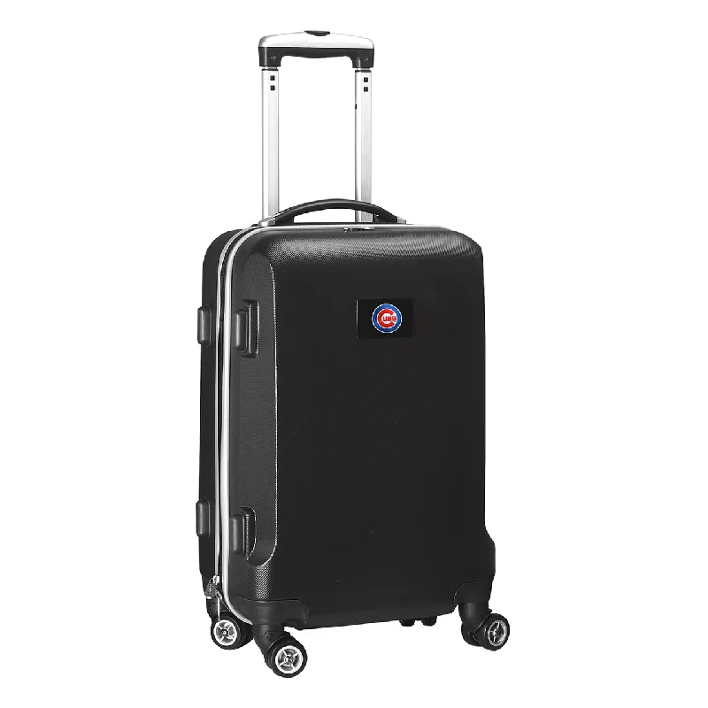 suitcase that maintains its shape-suitcase with strong seams-Chicago Cubs 20" Hardcase Luggage Carry-on Spinner