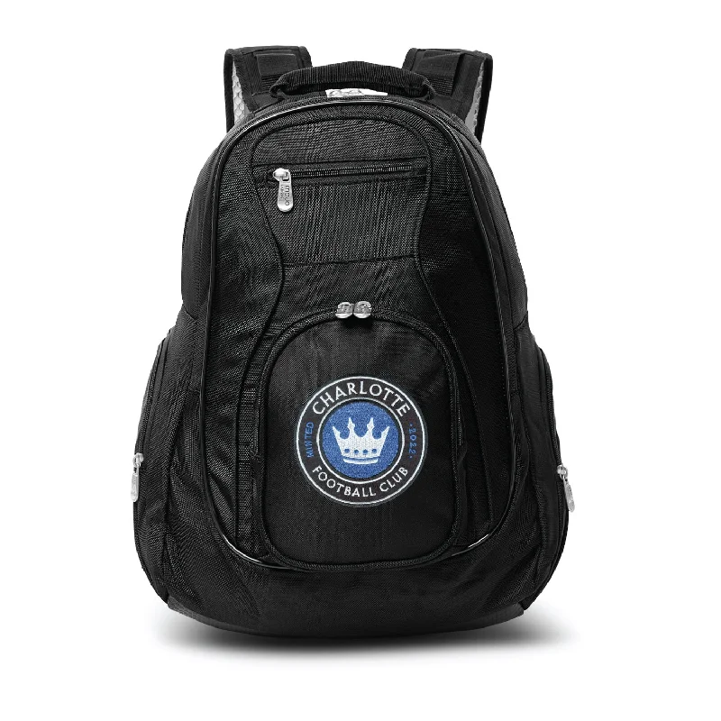 backpacks for tech professionals with anti-theft zippers-Backpacks for tough terrains-Charlotte FC 19" Premium Laptop Backpack