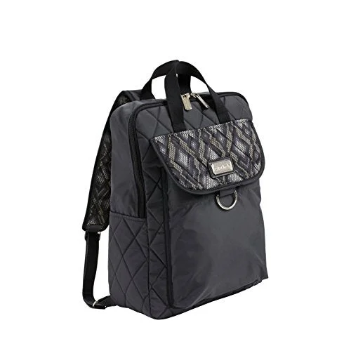 backpack with dedicated organizer panel -Backpack for daily use-Cinda B City Backpack, Python, One Size