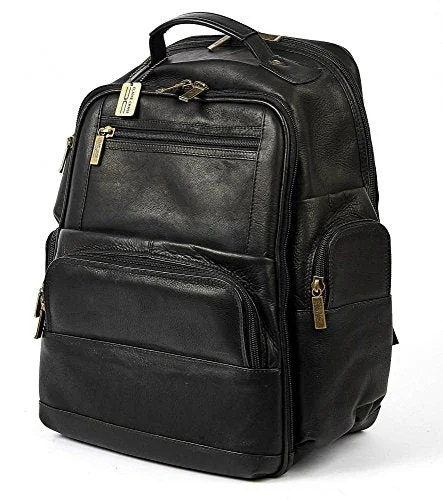 all-purpose backpack for work and school -Backpack for work-Claire Chase Executive Backpack-3, Black