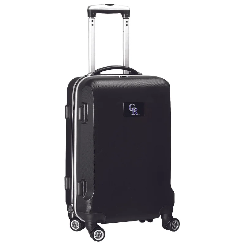 suitcase for bringing home extra souvenirs-suitcase for open travel-Colorado Rockies 20" Hardcase Luggage Carry-on Spinner