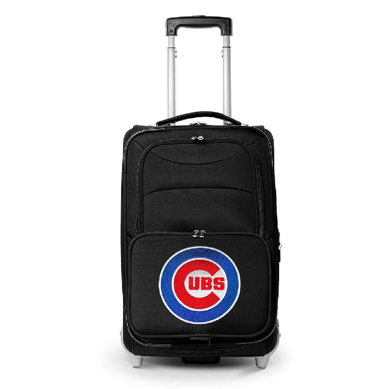 suitcase with advanced ergonomic handle positioning-suitcase with safe lock-Cubs Carry On Luggage | Chicago Cubs Rolling Carry On Luggage