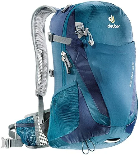 foldable waterproof backpack for emergencies -Backpack for crisp weather-Deuter Airlite 22 - Ultralight Day Hiking Backpack, Arctic/Navy