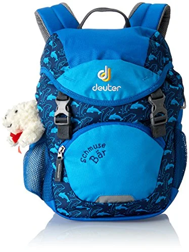 travel-friendly backpack with built-in garment bag -Stylish backpack for daily-Deuter Schmusebar Kid'S Backpack, Ocean