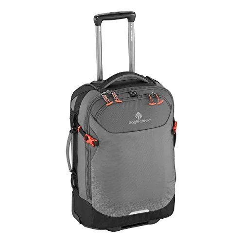 suitcase for medical professionals-suitcase for vast travel-Eagle Creek Expanse 21" Convertible International Carry-On Luggage Grey