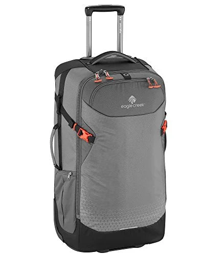 suitcase with customizable aesthetics-suitcase for bold travelers-Eagle Creek Expanse Convertible 29" Wheeled Luggage Stone Grey