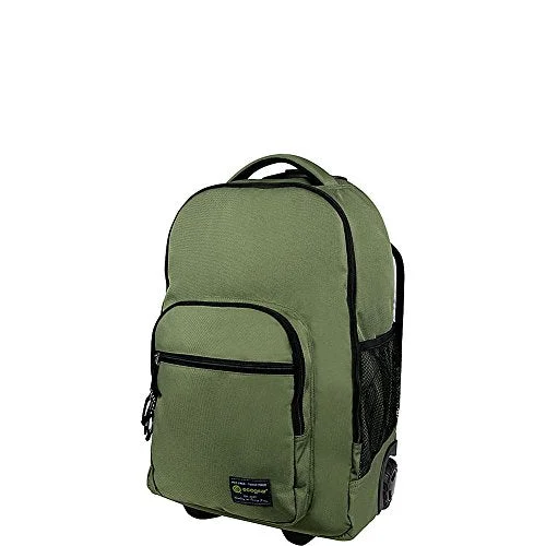 tactical backpack with Molle system -Backpack for brief hikes-Ecogear Dhole Laptop Rolling Backpack (Olive Green)