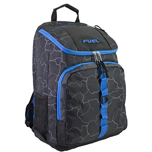 ultra-light and comfortable urban backpack -Durable backpack for travel-Fuel Top Load Sport Backpack With Side Tech Compartment And Ergonomic Padded Mesh Breathable Back