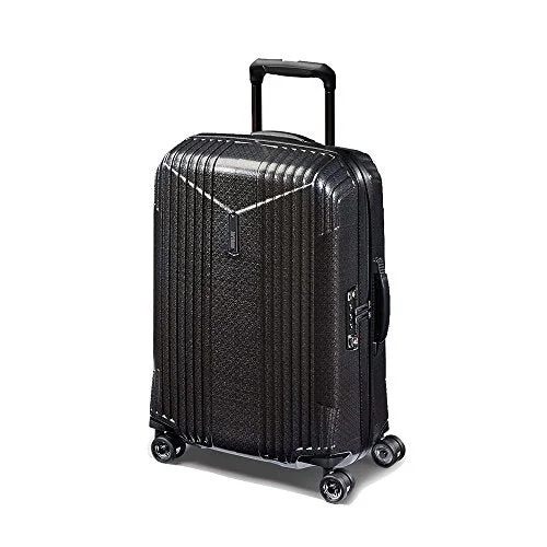 suitcase with a unique contemporary aesthetic-suitcase repair steps-Hartmann 7R Carry-On 20" Spinner S (Black)