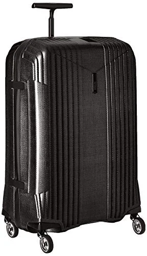 suitcase with multiple compartments for superior organization-suitcase with easy grips-Hartmann 7R Medium Journey Spinner, Black, One Size