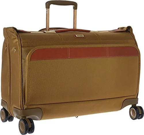 suitcase with top-tier security features-suitcase lock fixes-Hartmann Ratio Classic Deluxe Carry On Glider Garment Bag Safari