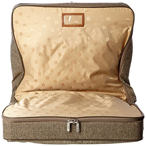 suitcase with high-grade aluminum edges-suitcase for simple packing-Hartmann Tweed Collection Garment Bag, Natural Tweed, One Size