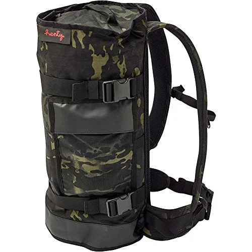 backpack with ergonomic shoulder straps -Stylish backpack for fishing-Henty Tube Day Pack Backpack 20L (Medium) (Camo)