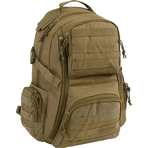 comfortable rolling backpack for work -Backpack for cloudy weather-Highland Tactical Crusher Backpack (Hlbp1) (Tan)